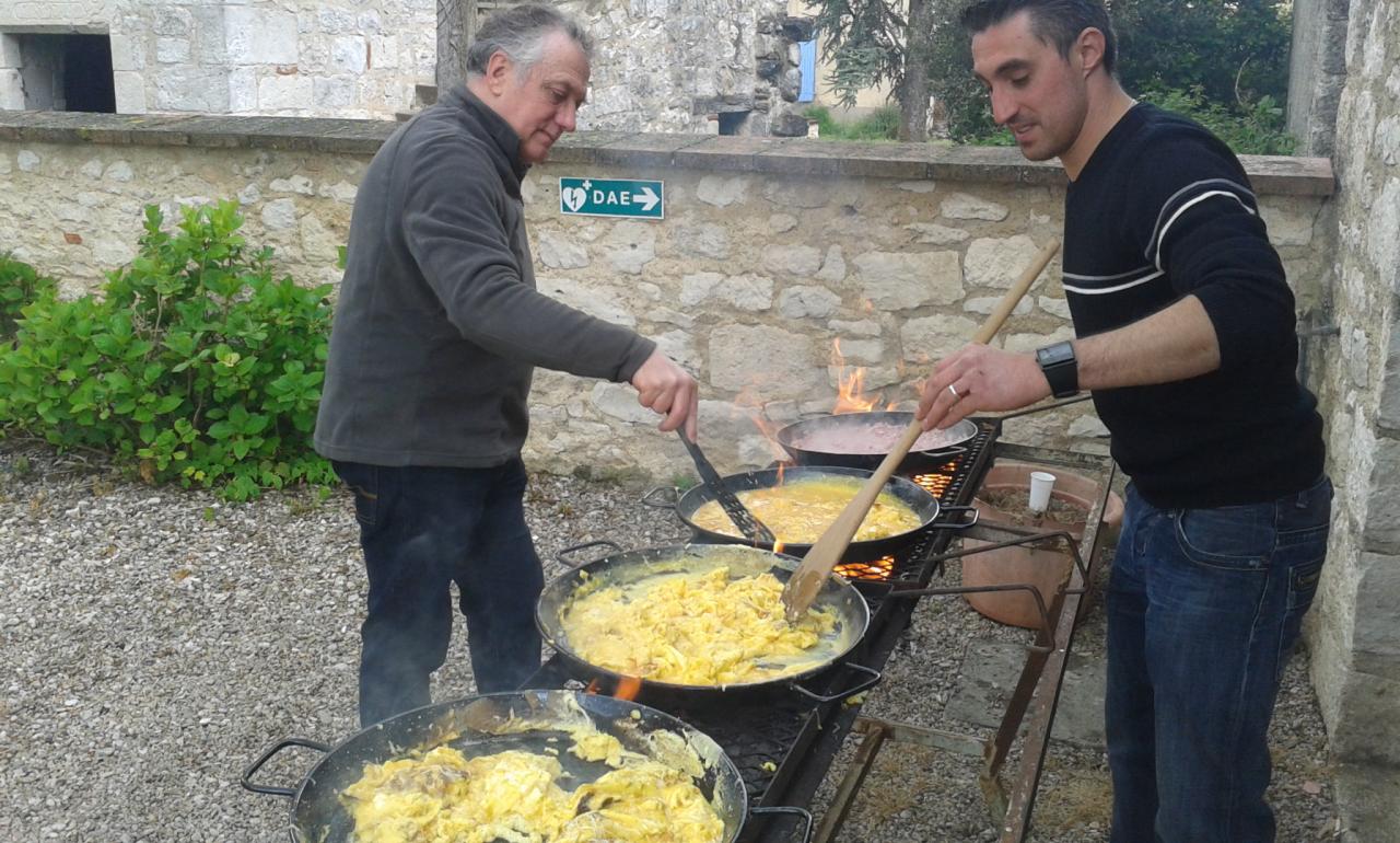 Omelettes pascales