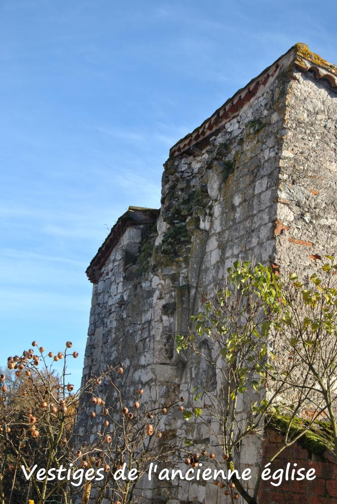 Taix le village vestiges ancienne église